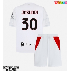 AC Milan Ardon Jashari #30 Dětské Venkovní dres komplet 2026-27 Krátký Rukáv (+ trenýrky)